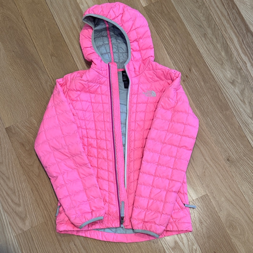 The North Face Vibrant Pink Hooded Jacket